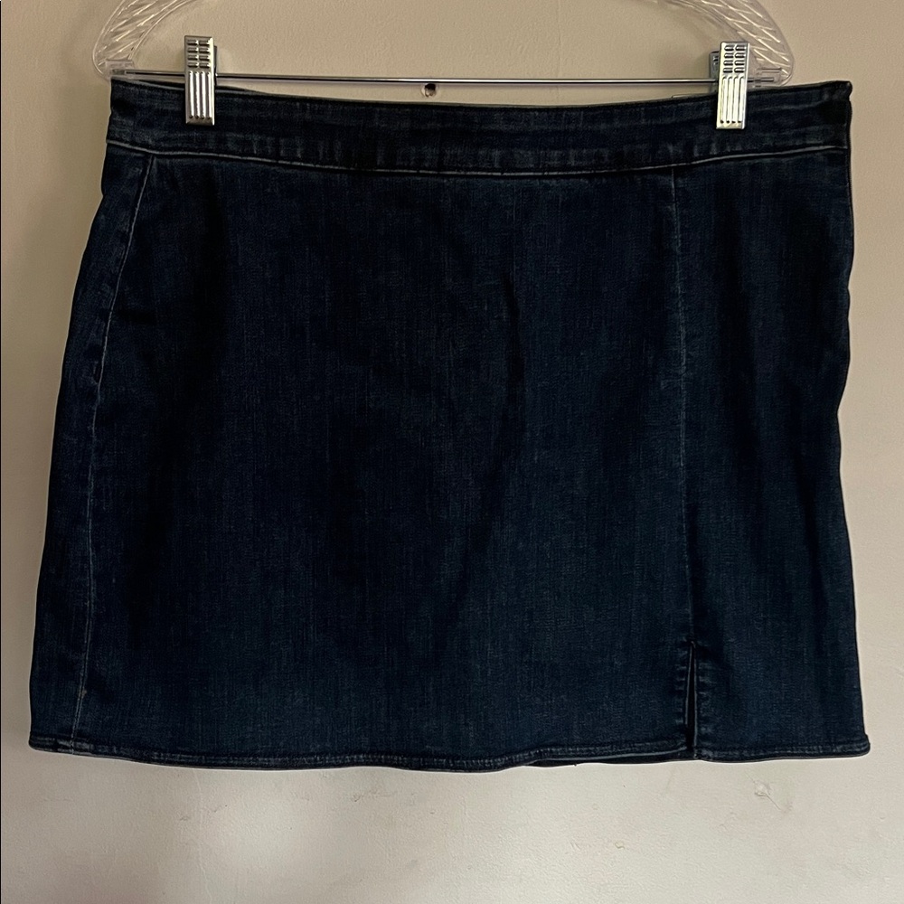 Classic Dark Denim Skort